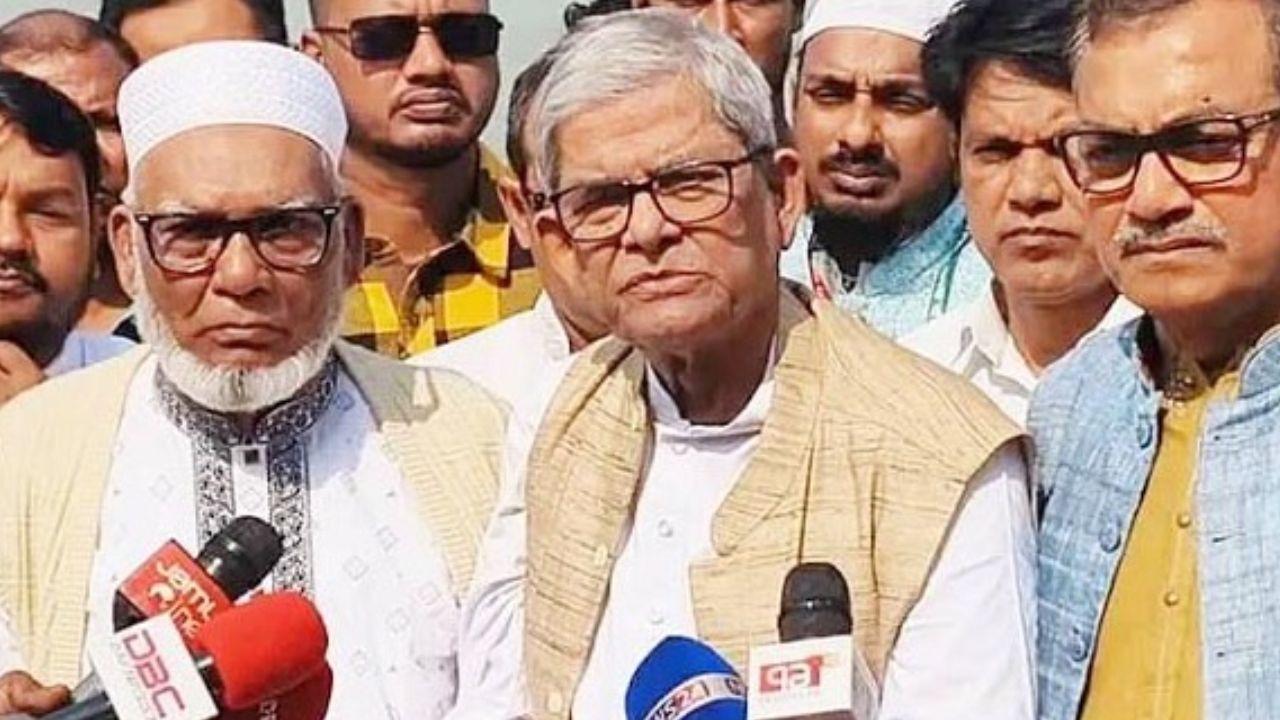 ভারতের দাদাগিরি বন্ধ করতে হবে: মির্জা ফখরুল